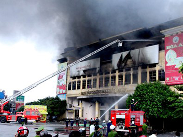 17 khuyến cáo về biện pháp phòng cháy chữa cháy tại chợ và trung tâm thương mại